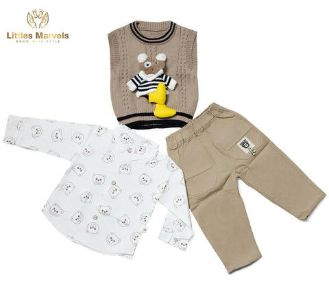 Sweater, Shirt, Pant
