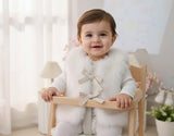Cute Baby Jacket with Ribbon Details