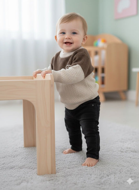 Happy Little Explorer at Play